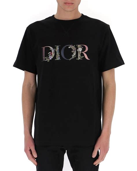 dior flower t shirt black|christian Dior religion t shirt.